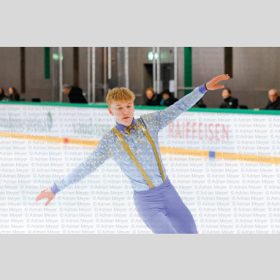 Aurelian CHERVET SUI - Men - Short Program at Swiss Ice Skating Open 2025