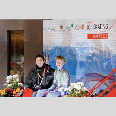 Aurelian CHERVET SUI - Men - Short Program at Swiss Ice Skating Open 2025