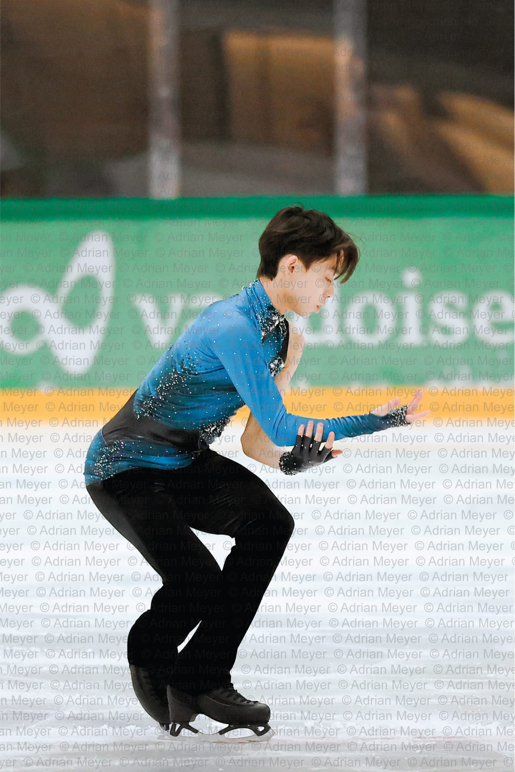 Ean WEILER SUI - Men - Short Program at Swiss Ice Skating Open 2025