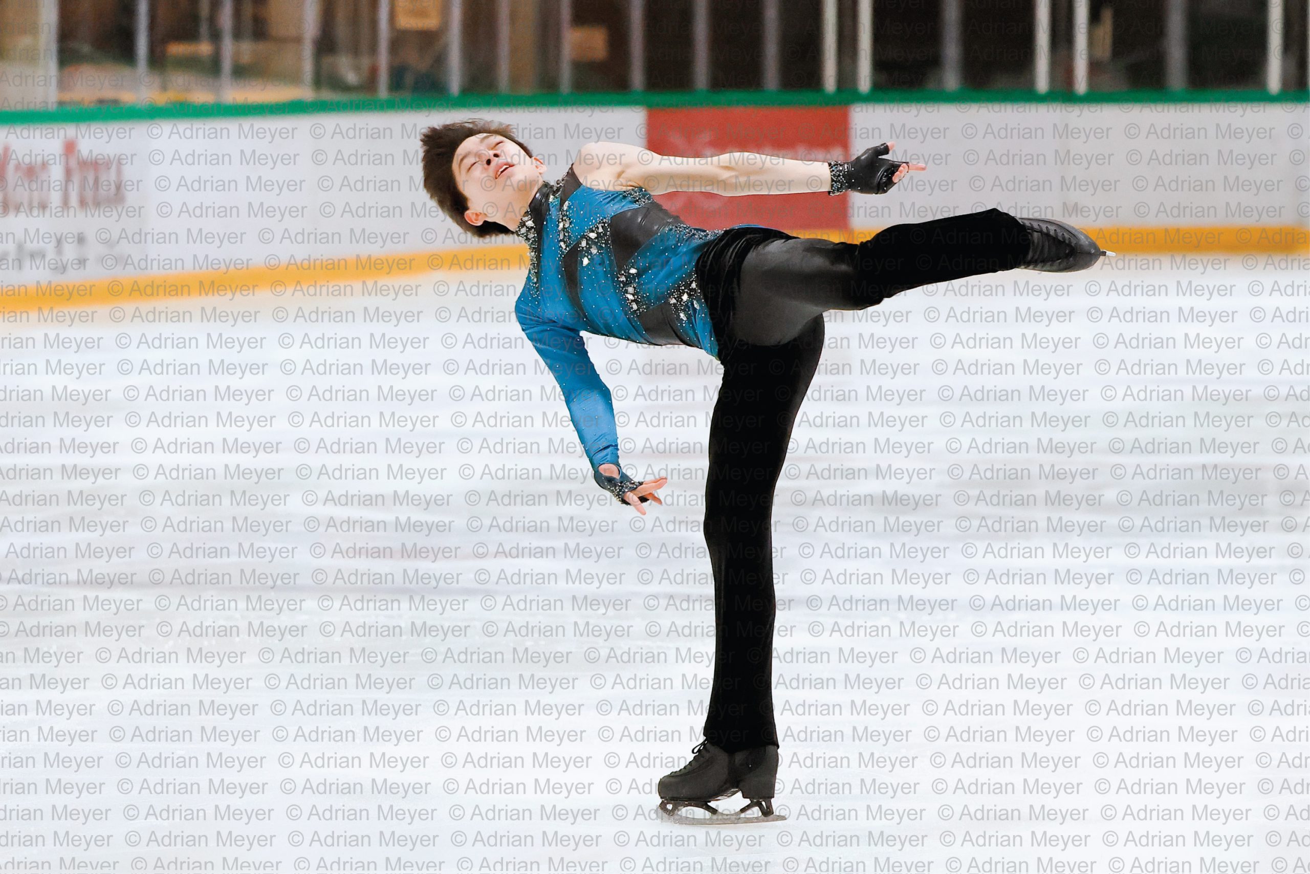 Ean WEILER SUI - Men - Short Program at Swiss Ice Skating Open 2025