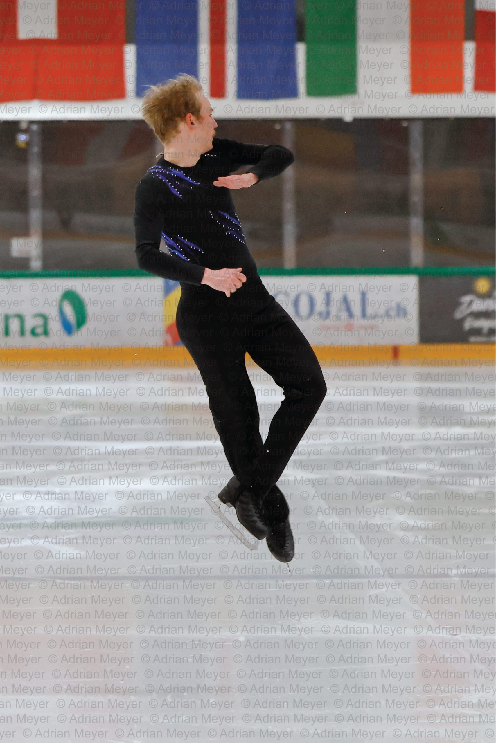 Kai JAGODA GER - Men - Short Program at Swiss Ice Skating Open 2025