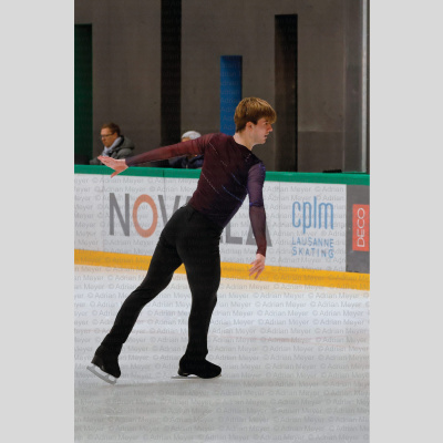 Edward APPLEBY GBR - Men - Short Program at Swiss Ice Skating Open 2025