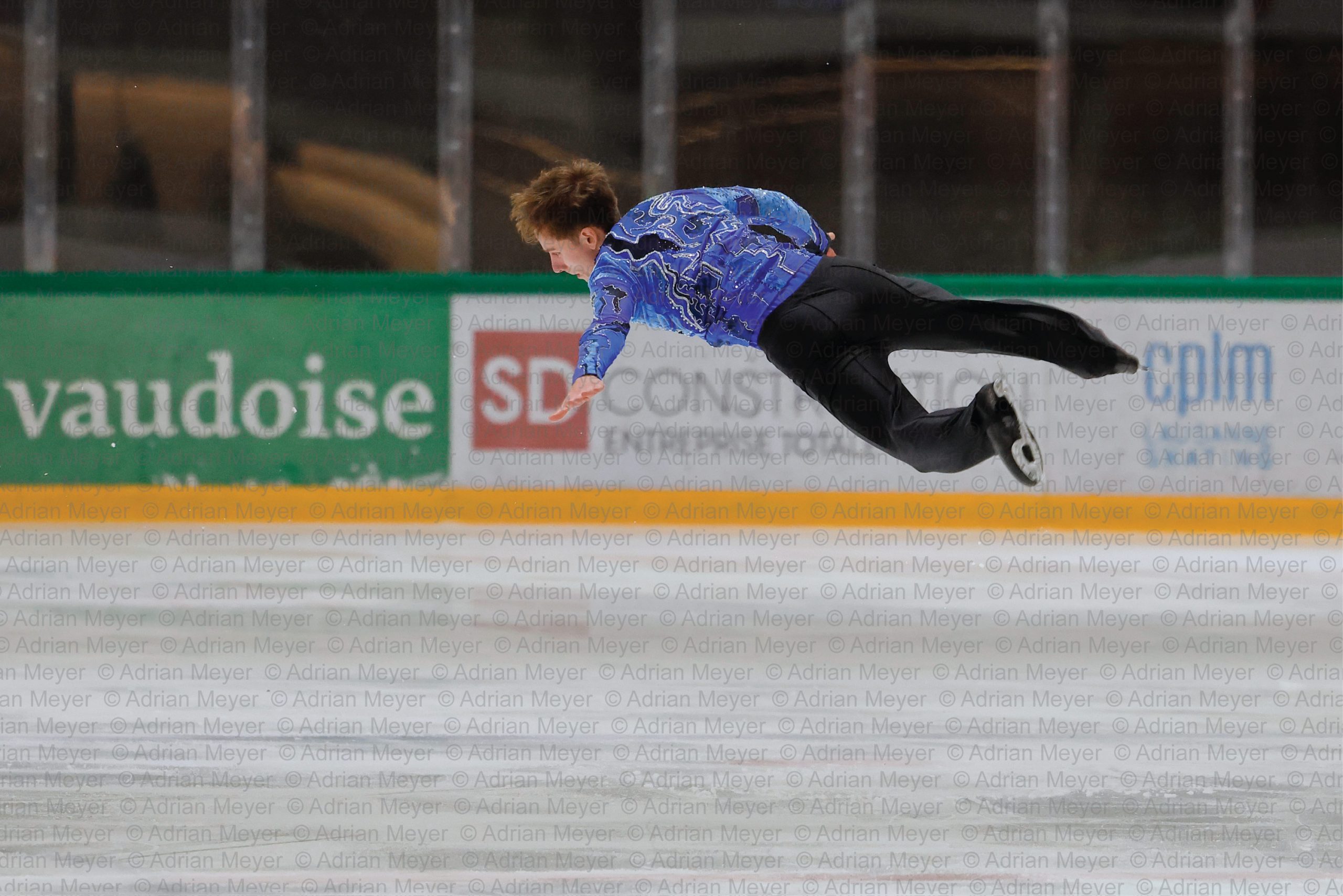 Luca FUENFER GER - Men - Short Program at Swiss Ice Skating Open 2025