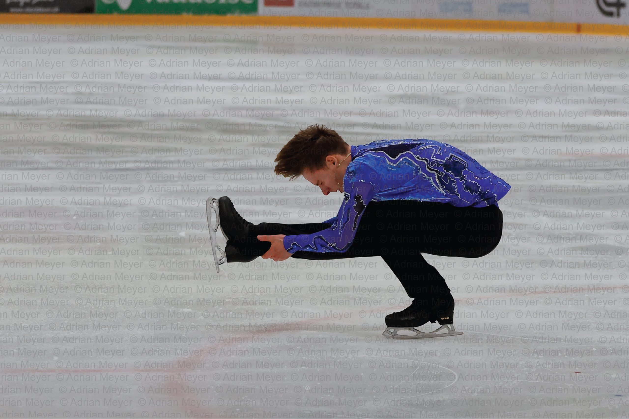 Luca FUENFER GER - Men - Short Program at Swiss Ice Skating Open 2025
