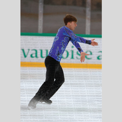 Luca FUENFER GER - Men - Short Program at Swiss Ice Skating Open 2025