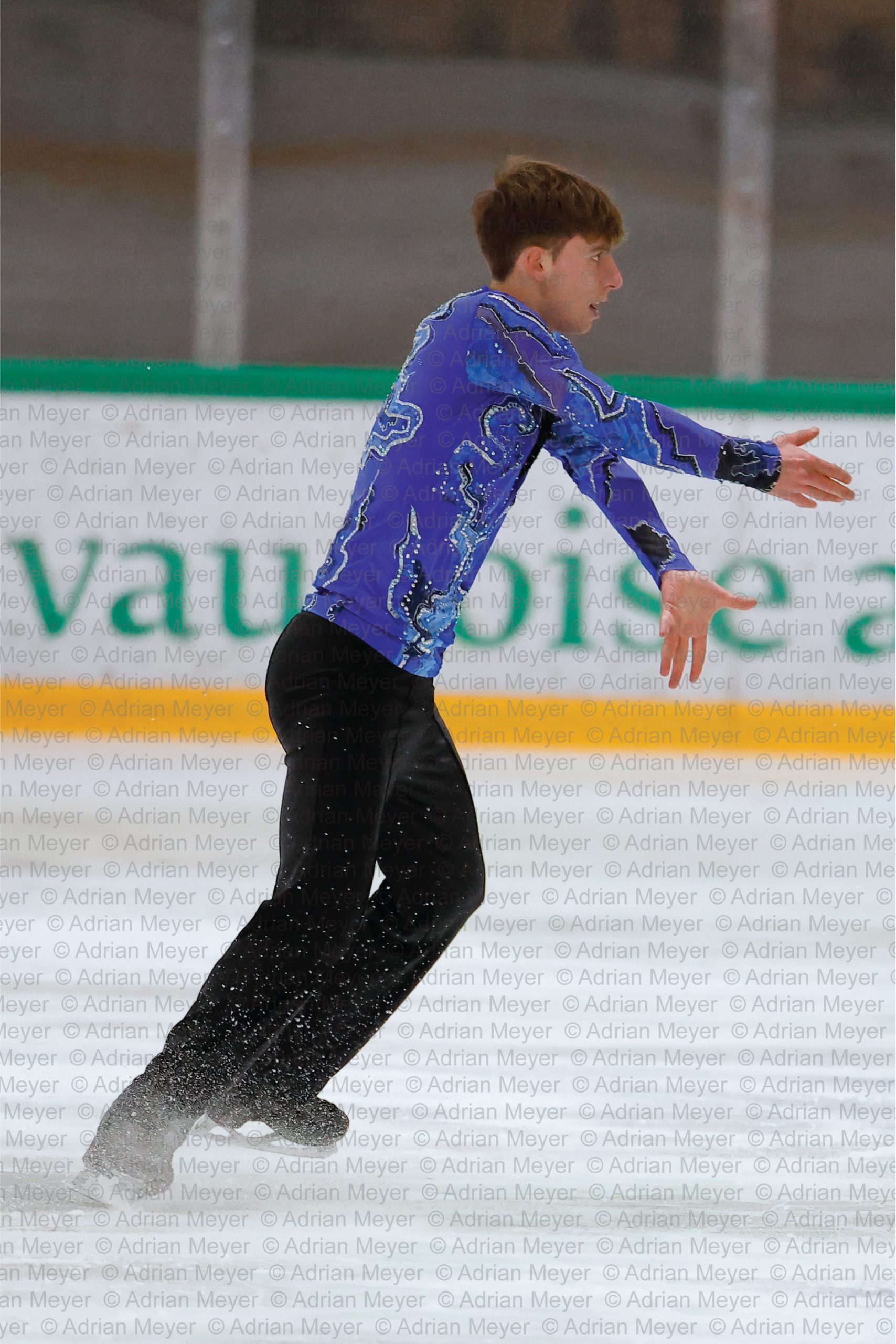 Luca FUENFER GER - Men - Short Program at Swiss Ice Skating Open 2025