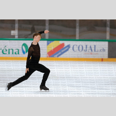 Nico STEFFEN SUI - Men - Short Program at Swiss Ice Skating Open 2025