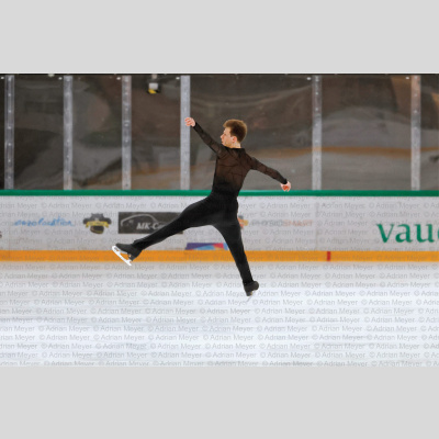 Nico STEFFEN SUI - Men - Short Program at Swiss Ice Skating Open 2025