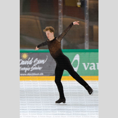 Nico STEFFEN SUI - Men - Short Program at Swiss Ice Skating Open 2025