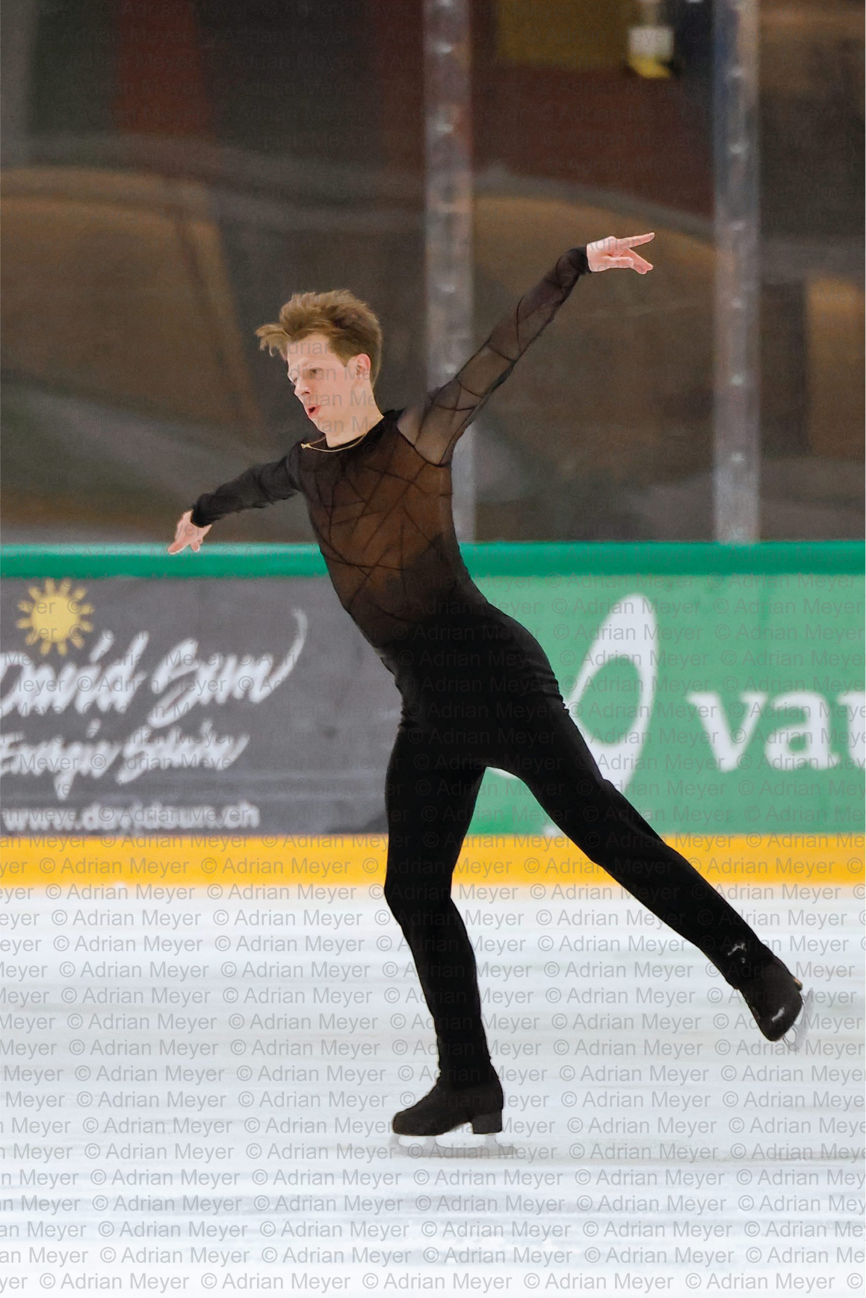 Nico STEFFEN SUI - Men - Short Program at Swiss Ice Skating Open 2025