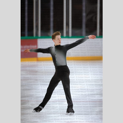 Nico STEFFEN SUI - Men - Free Skate at Swiss Ice Skating Open 2025