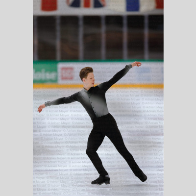 Nico STEFFEN SUI - Men - Free Skate at Swiss Ice Skating Open 2025