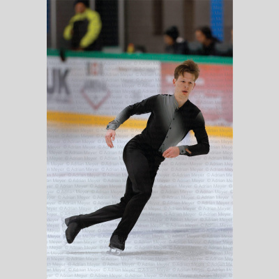 Nico STEFFEN SUI - Men - Free Skate at Swiss Ice Skating Open 2025