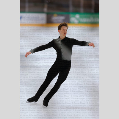Nico STEFFEN SUI - Men - Free Skate at Swiss Ice Skating Open 2025