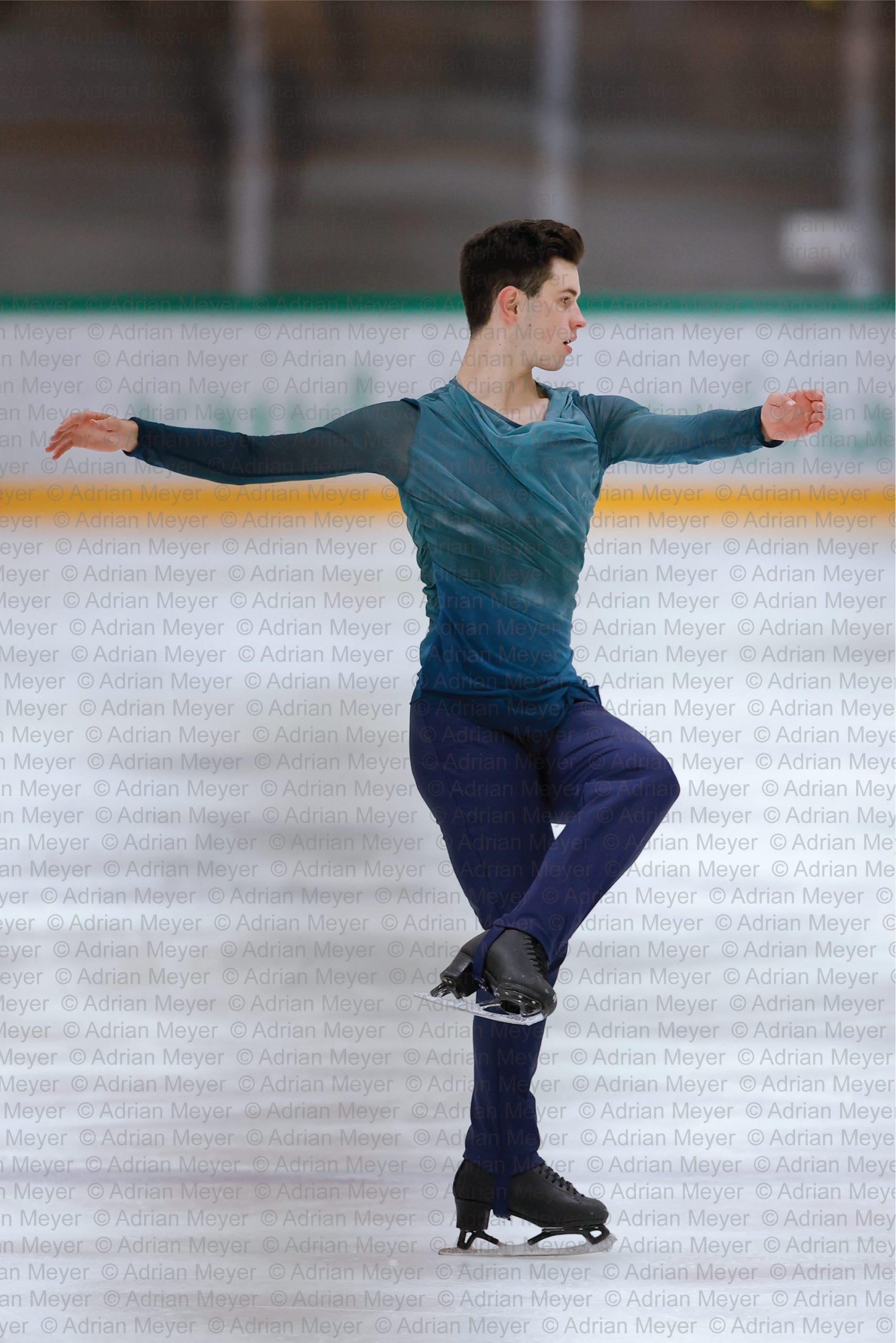 Euken ALBERDI ESP - Men - Free Skate at Swiss Ice Skating Open 2025