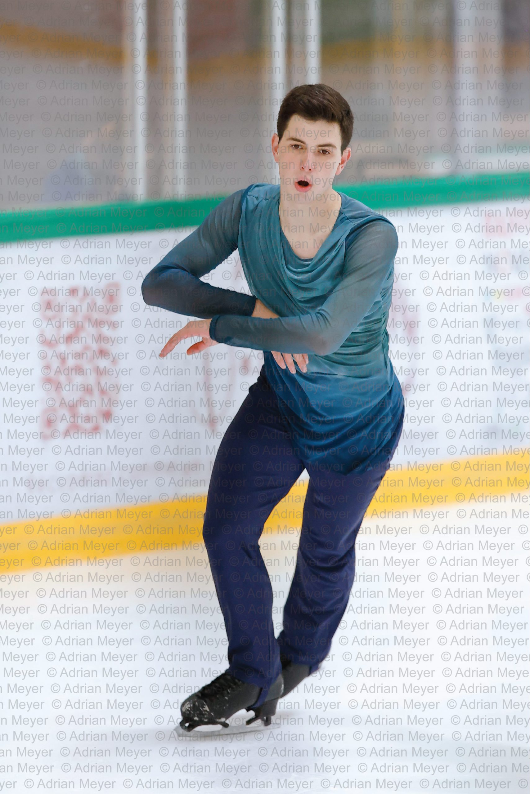 Euken ALBERDI ESP - Men - Free Skate at Swiss Ice Skating Open 2025