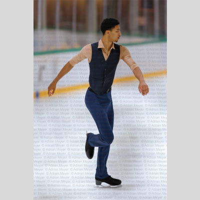 Noah BODENSTEIN SUI - Men - Free Skate at Swiss Ice Skating Open 2025
