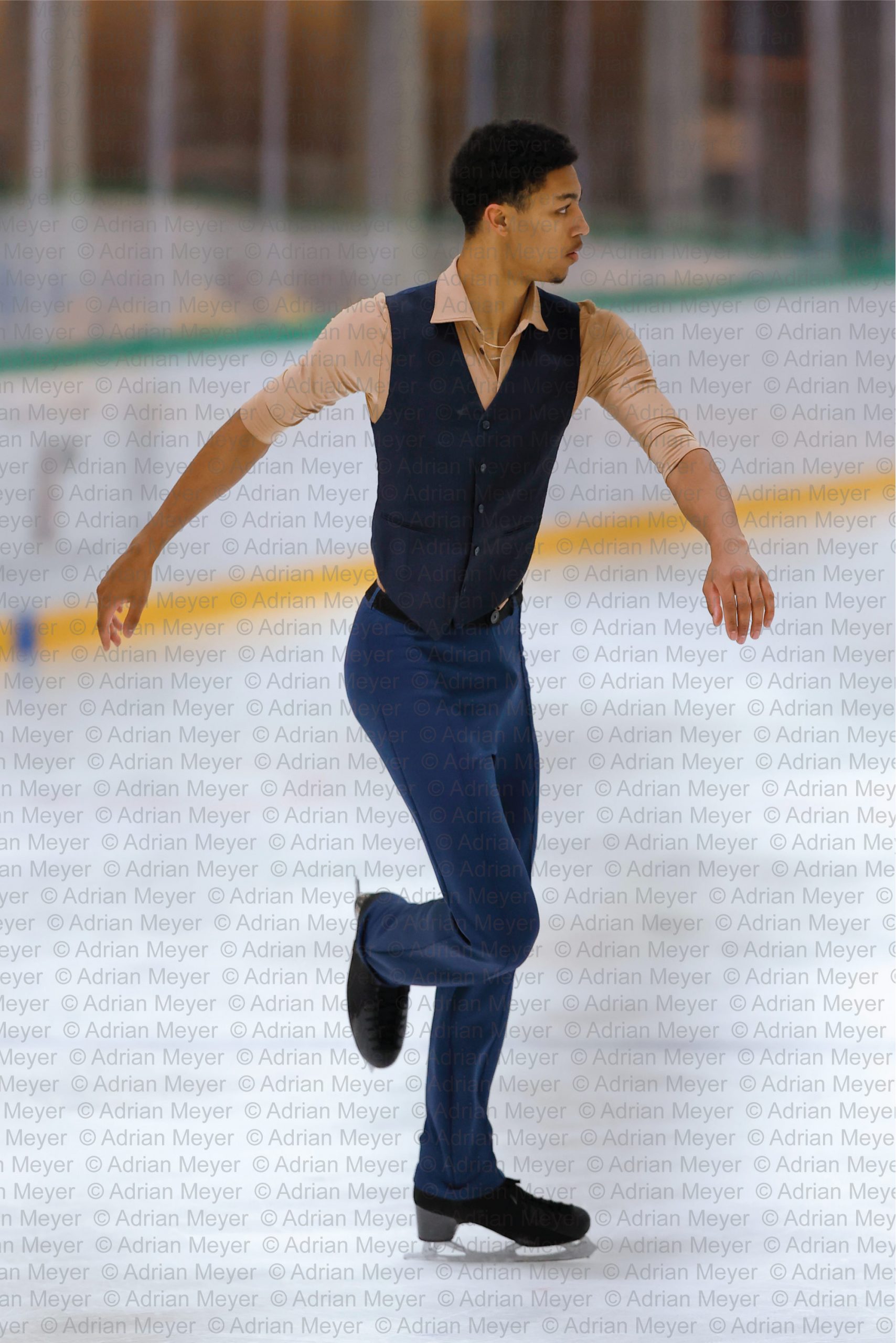 Noah BODENSTEIN SUI - Men - Free Skate at Swiss Ice Skating Open 2025