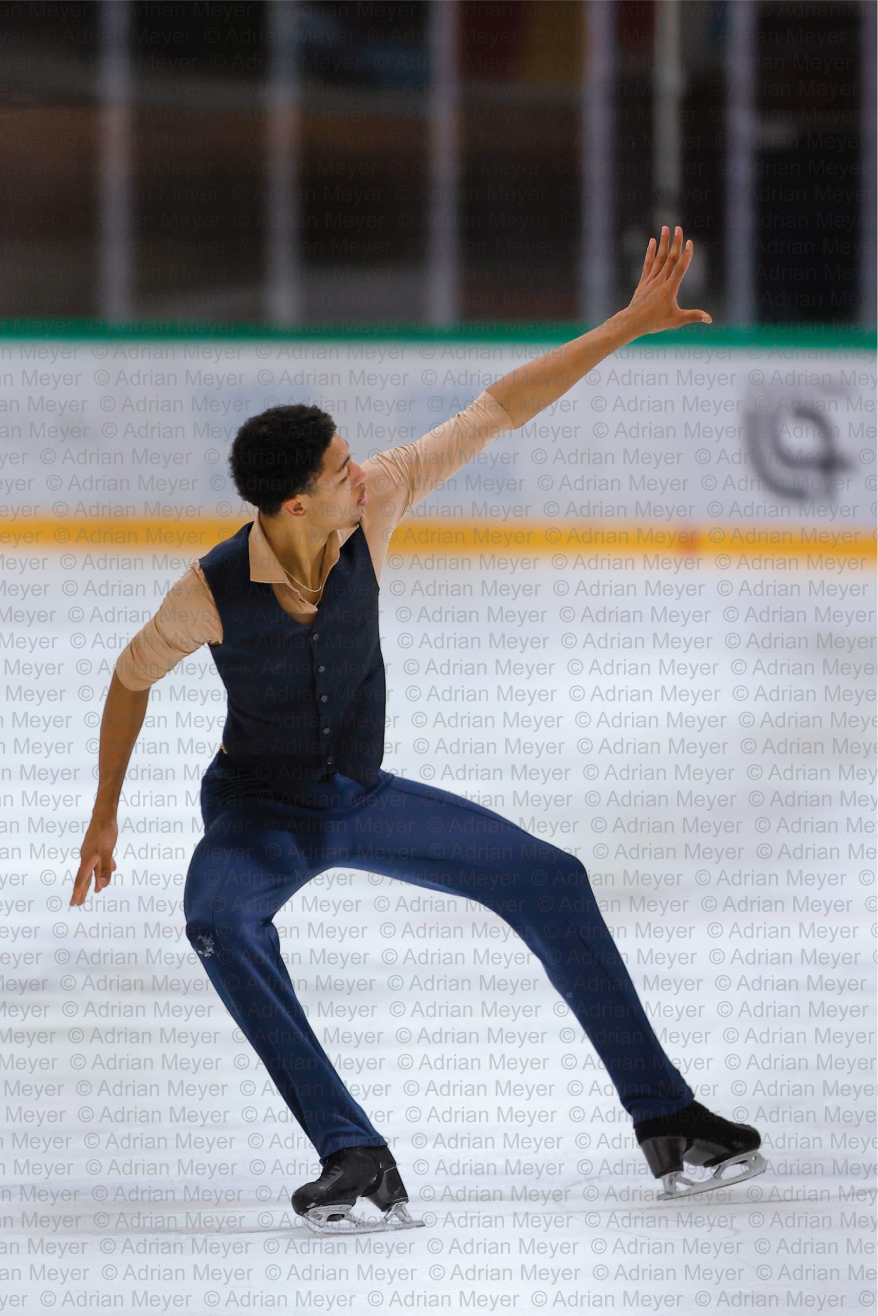 Noah BODENSTEIN SUI - Men - Free Skate at Swiss Ice Skating Open 2025