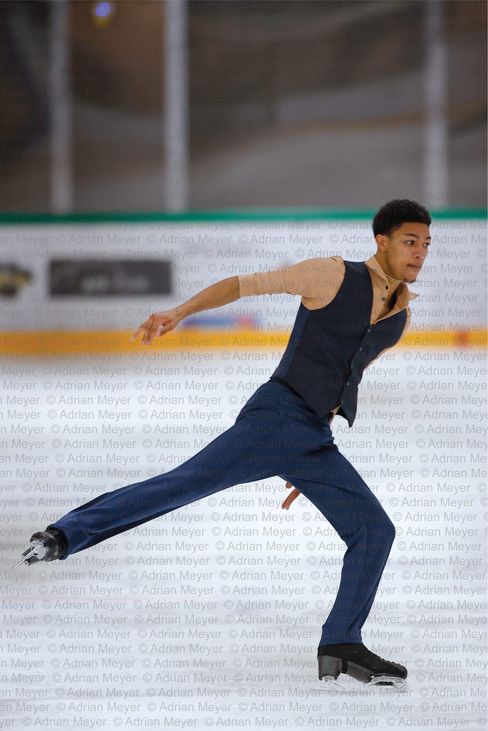 Noah BODENSTEIN SUI - Men - Free Skate at Swiss Ice Skating Open 2025