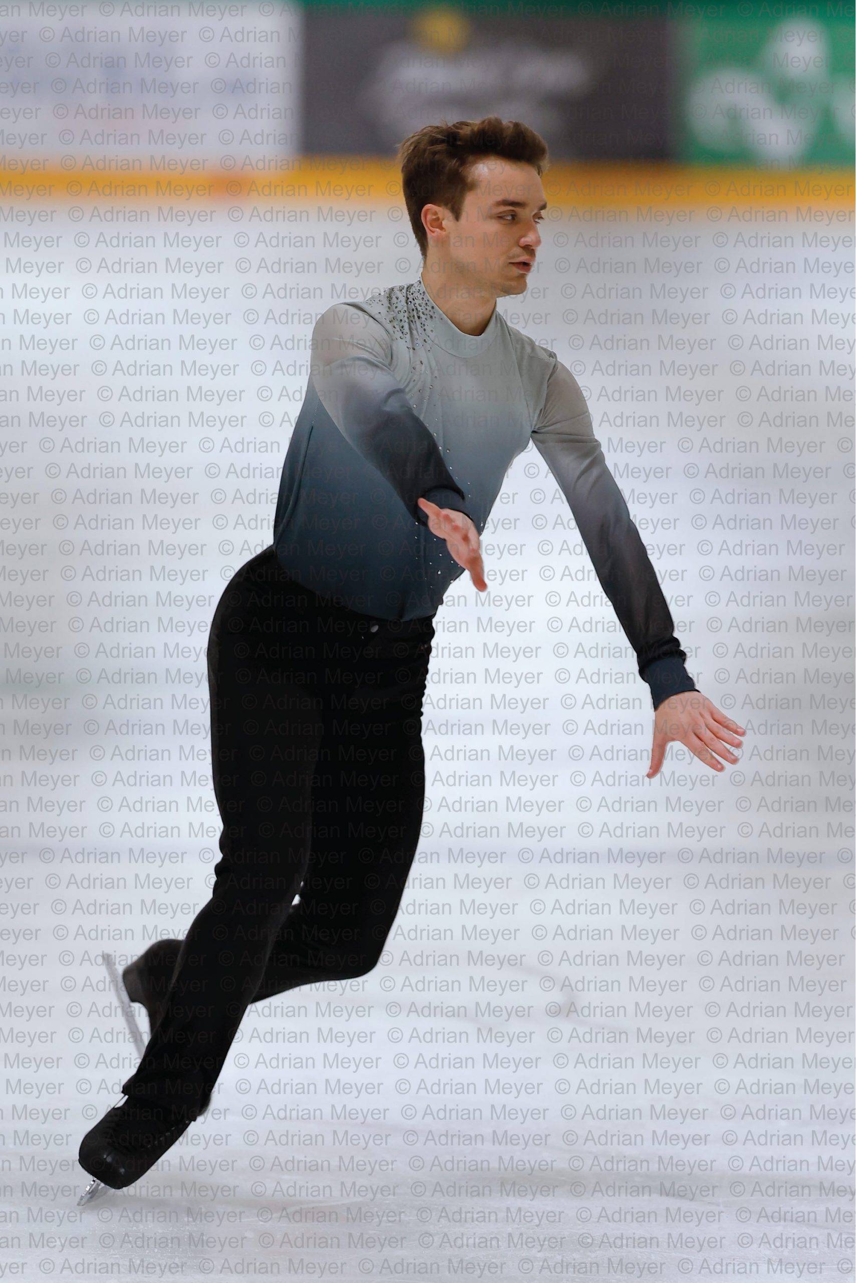 Xavier VAUCLIN FRA - Men - Free Skate at Swiss Ice Skating Open 2025