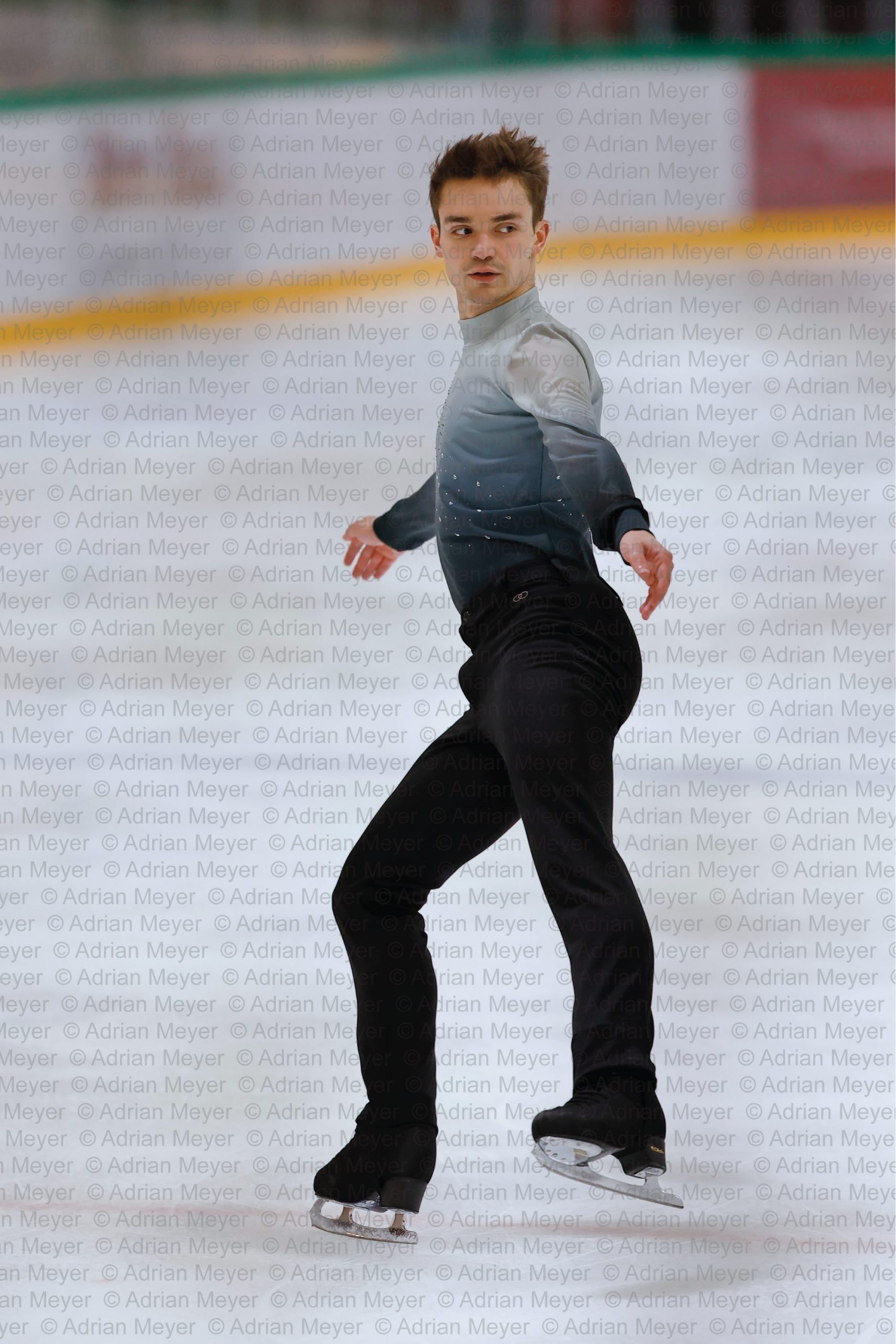 Xavier VAUCLIN FRA - Men - Free Skate at Swiss Ice Skating Open 2025