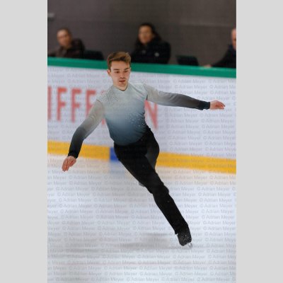 Xavier VAUCLIN FRA - Men - Free Skate at Swiss Ice Skating Open 2025