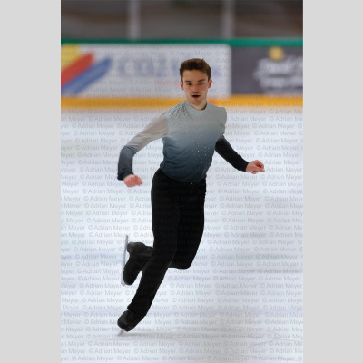 Xavier VAUCLIN FRA - Men - Free Skate at Swiss Ice Skating Open 2025