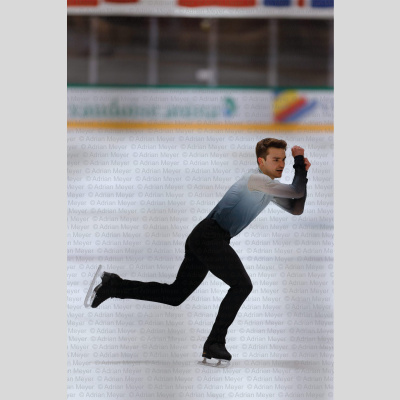Xavier VAUCLIN FRA - Men - Free Skate at Swiss Ice Skating Open 2025