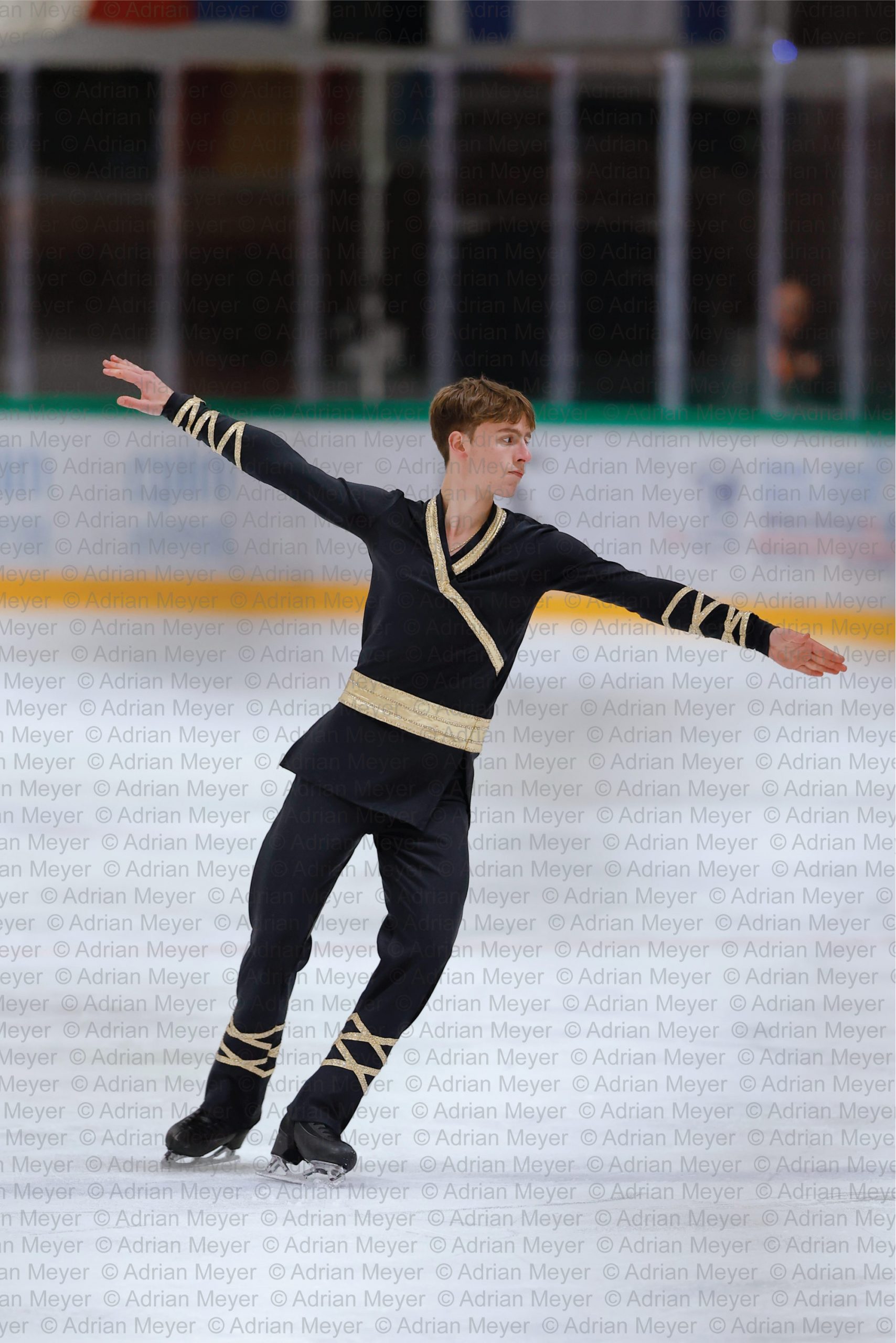 Luca FUENFER GER - Men - Free Skate at Swiss Ice Skating Open 2025