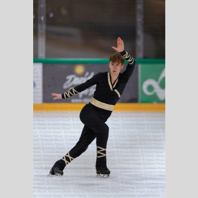 Luca FUENFER GER - Men - Free Skate at Swiss Ice Skating Open 2025