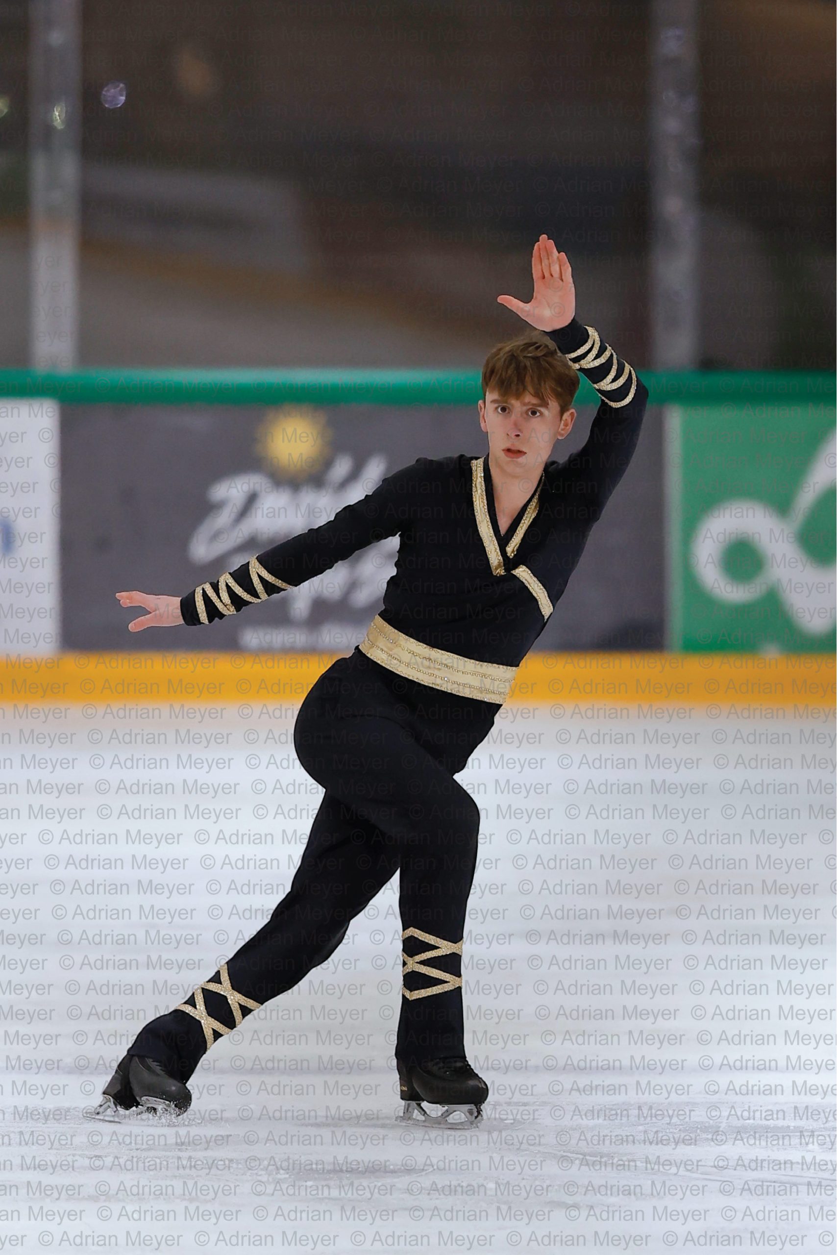 Luca FUENFER GER - Men - Free Skate at Swiss Ice Skating Open 2025