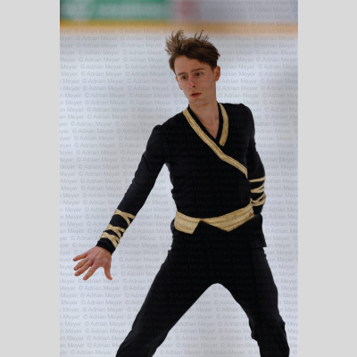 Luca FUENFER GER - Men - Free Skate at Swiss Ice Skating Open 2025