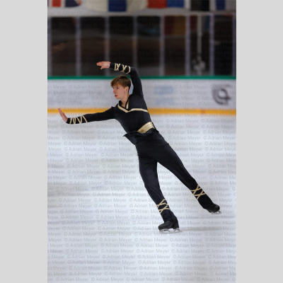 Luca FUENFER GER - Men - Free Skate at Swiss Ice Skating Open 2025