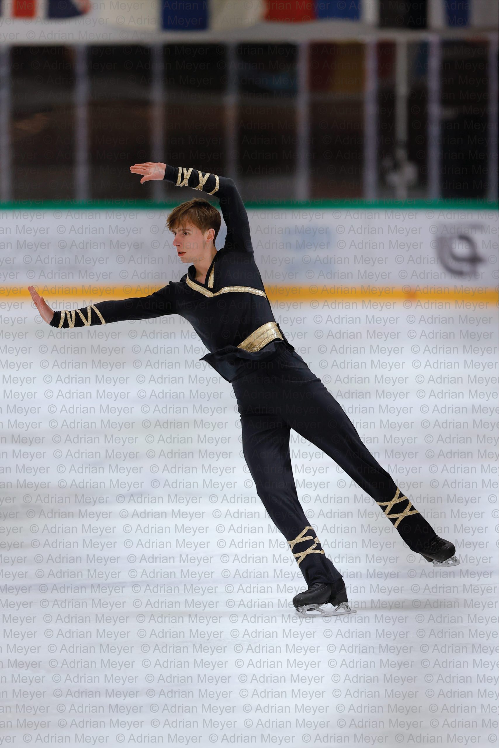 Luca FUENFER GER - Men - Free Skate at Swiss Ice Skating Open 2025