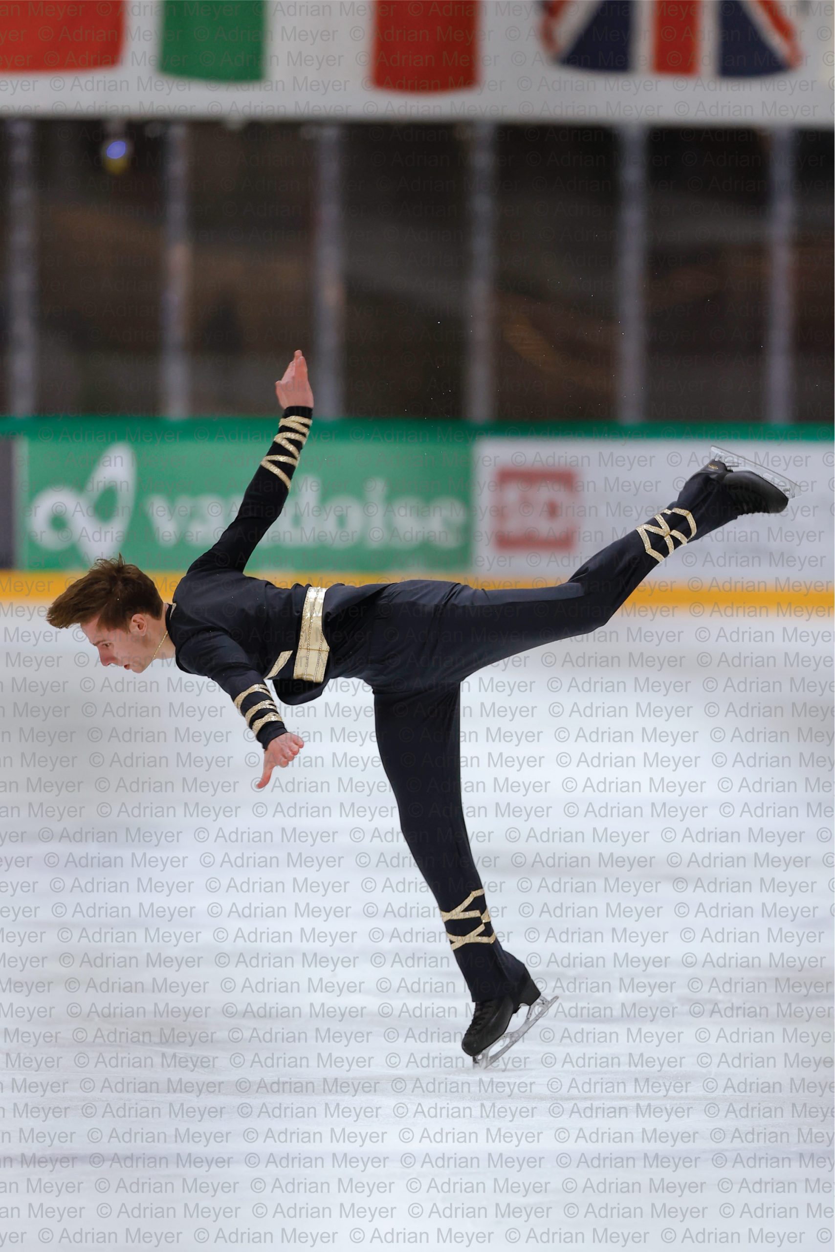 Luca FUENFER GER - Men - Free Skate at Swiss Ice Skating Open 2025