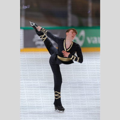 Luca FUENFER GER - Men - Free Skate at Swiss Ice Skating Open 2025