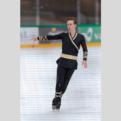 Luca FUENFER GER - Men - Free Skate at Swiss Ice Skating Open 2025