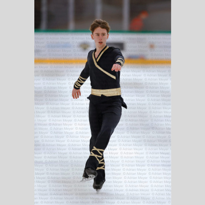 Luca FUENFER GER - Men - Free Skate at Swiss Ice Skating Open 2025