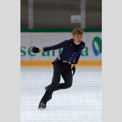 Aurelian CHERVET SUI - Men - Free Skate at Swiss Ice Skating Open 2025