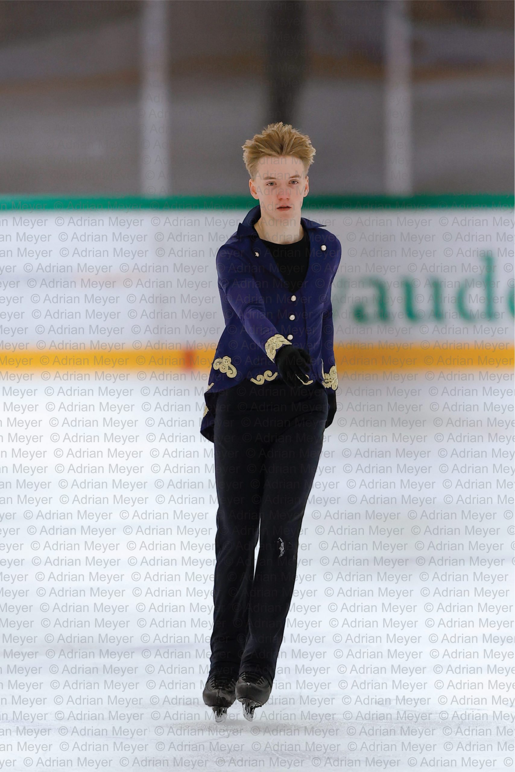 Aurelian CHERVET SUI - Men - Free Skate at Swiss Ice Skating Open 2025