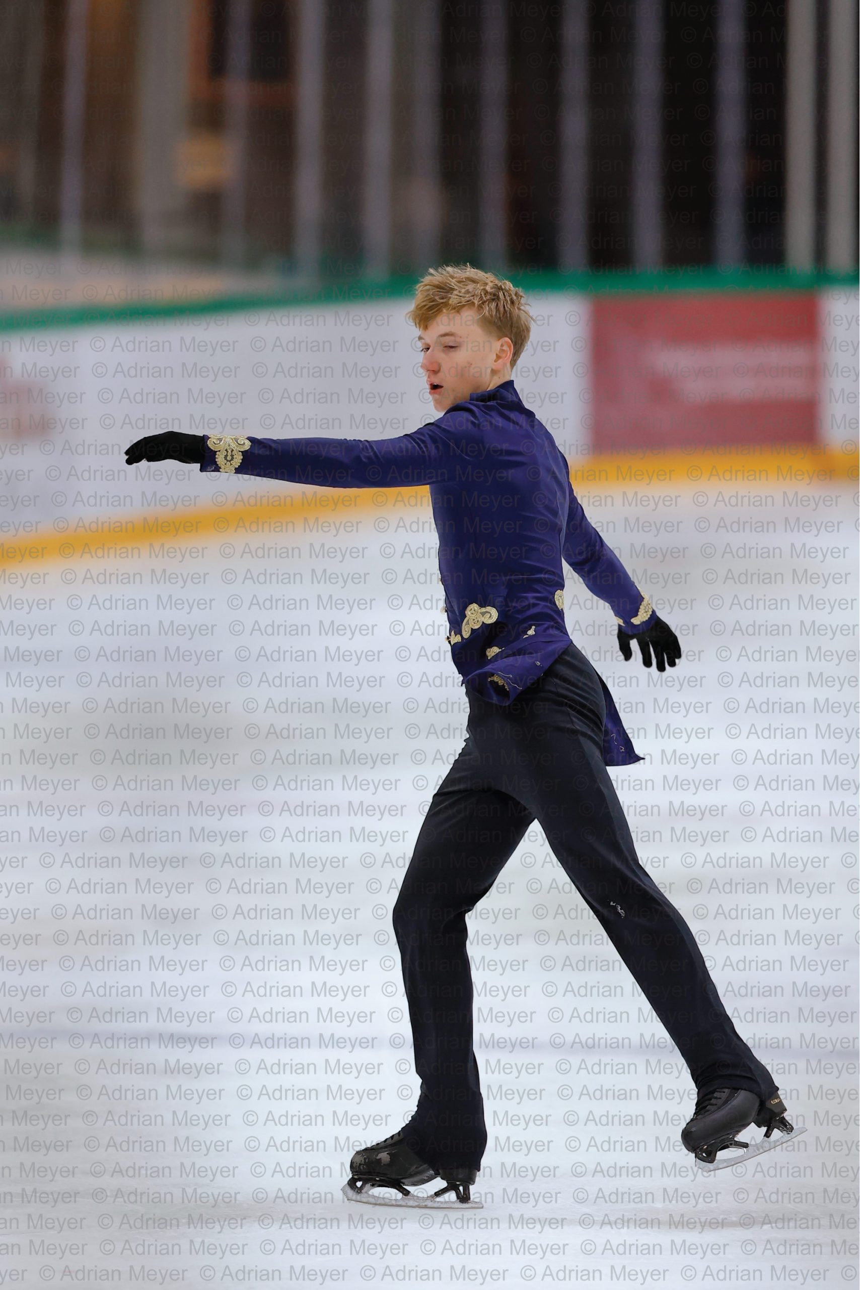 Aurelian CHERVET SUI - Men - Free Skate at Swiss Ice Skating Open 2025