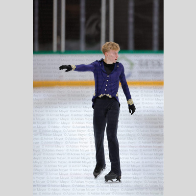 Aurelian CHERVET SUI - Men - Free Skate at Swiss Ice Skating Open 2025