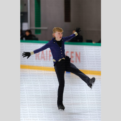 Aurelian CHERVET SUI - Men - Free Skate at Swiss Ice Skating Open 2025