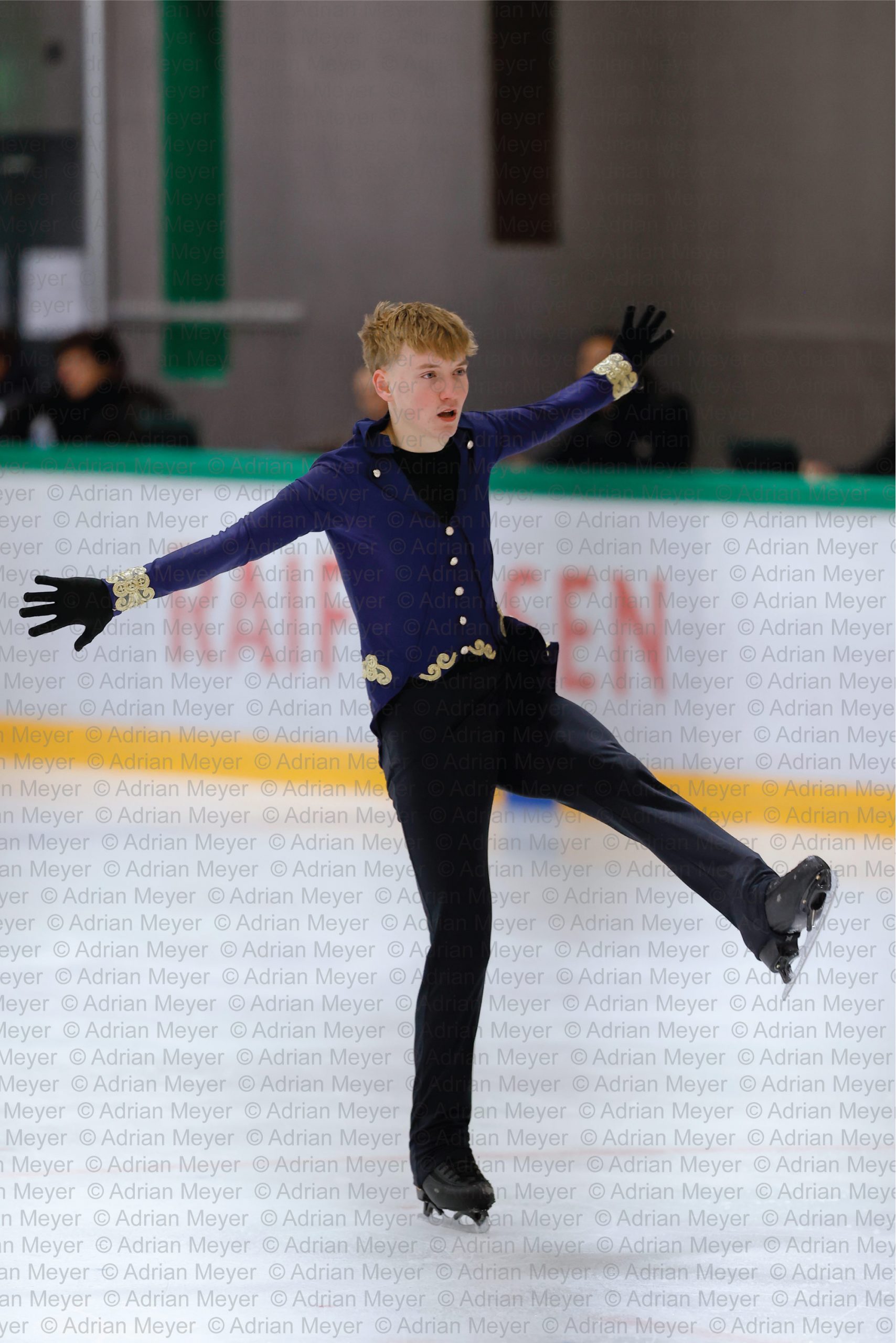 Aurelian CHERVET SUI - Men - Free Skate at Swiss Ice Skating Open 2025