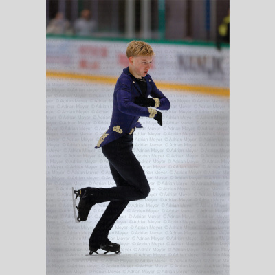 Aurelian CHERVET SUI - Men - Free Skate at Swiss Ice Skating Open 2025