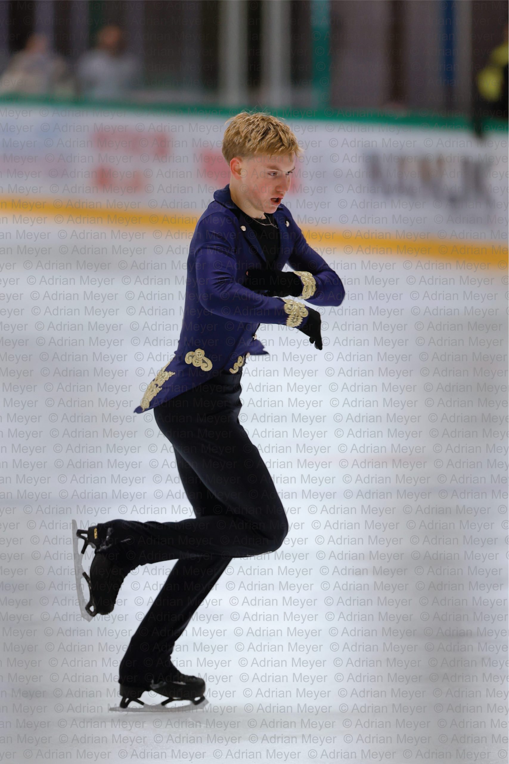 Aurelian CHERVET SUI - Men - Free Skate at Swiss Ice Skating Open 2025