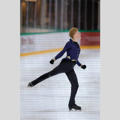 Aurelian CHERVET SUI - Men - Free Skate at Swiss Ice Skating Open 2025