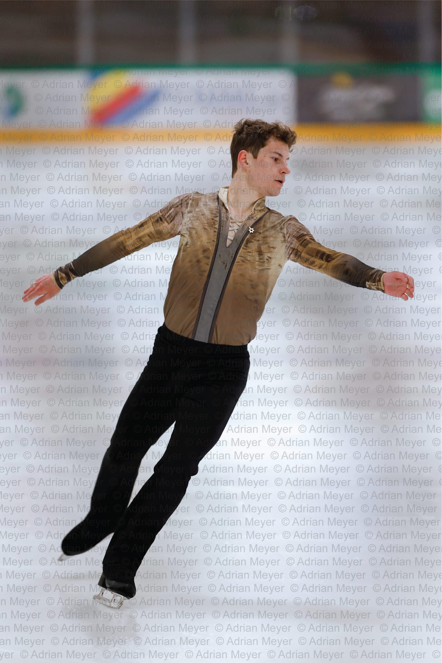 Mark GORODNITSKY ISR - Men - Free Skate at Swiss Ice Skating Open 2025