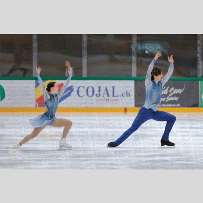 Julia Sylvia GUNNARSDOTTIR / Manuel PIAZZA ISL - Pairs - Free Skate at Swiss Ice Skating Open 2025